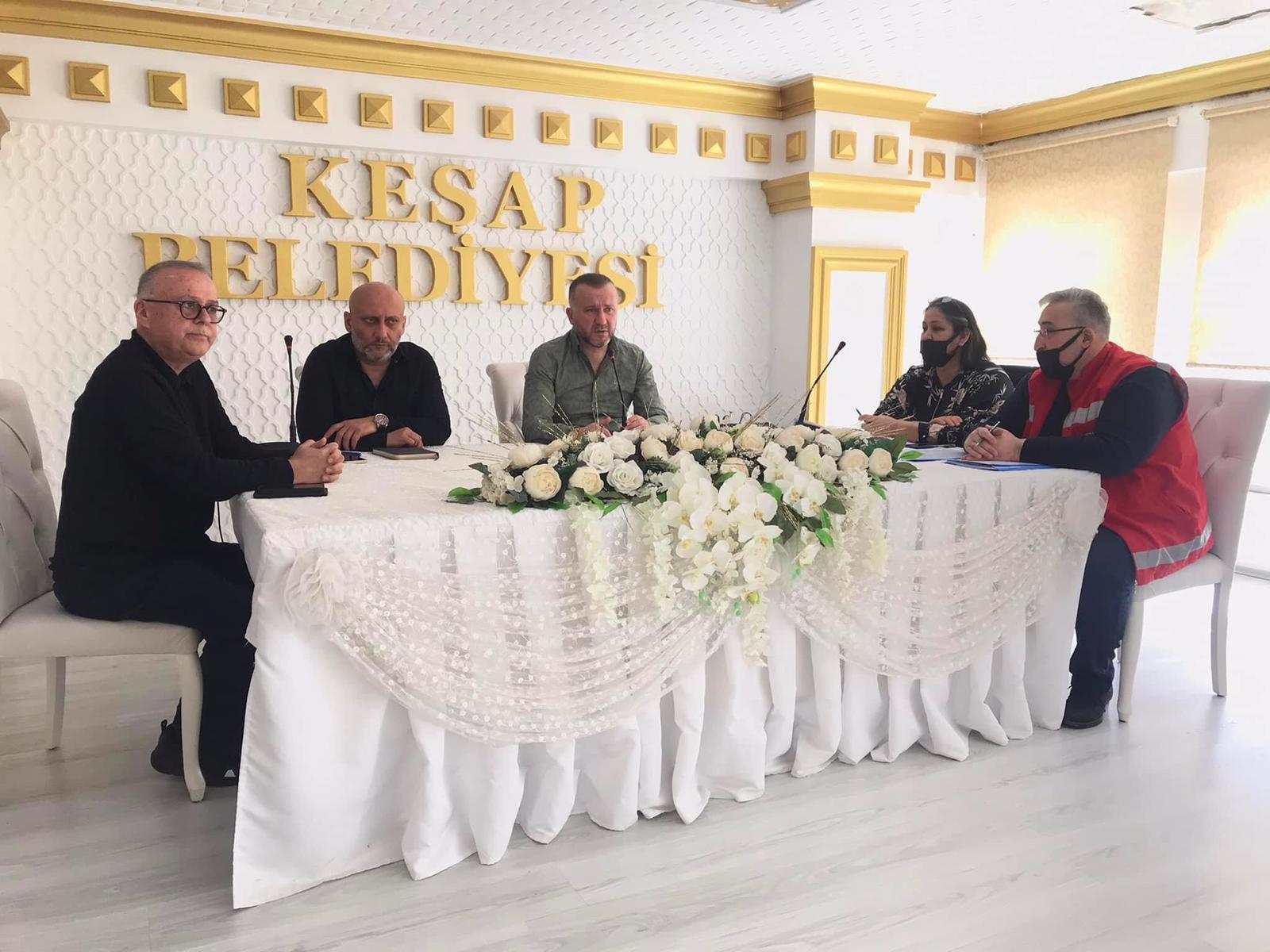 KEŞAP BELEDİYESİ NİSAN AYI MECLİS TOPLANTISI YAPILDI