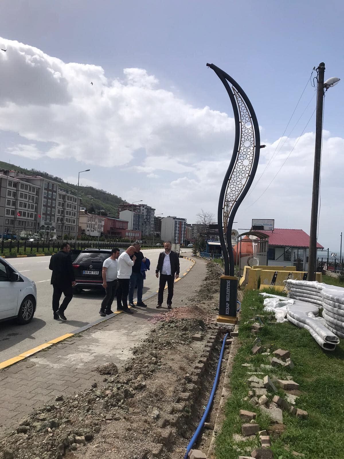 KEŞAP SAHİLİ GÜZELLEŞİYOR