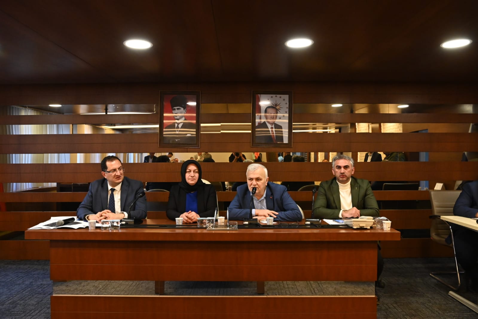 TATLI, DSİ, KÖY VE MUHTARLAR TOPLANTIDA BULUŞTU.