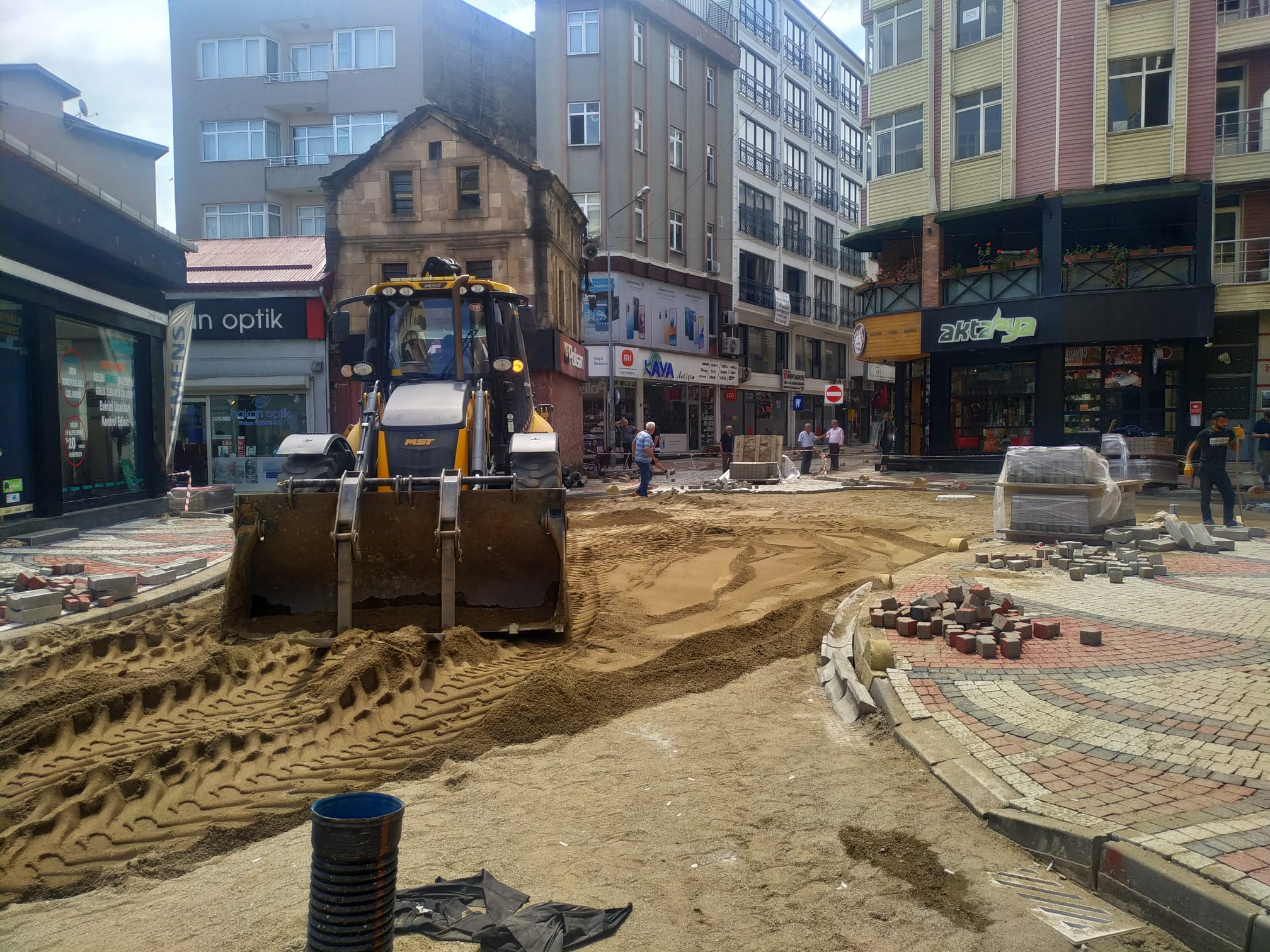 Küp Taş Çalışmaları Hızla Devam Ediyor