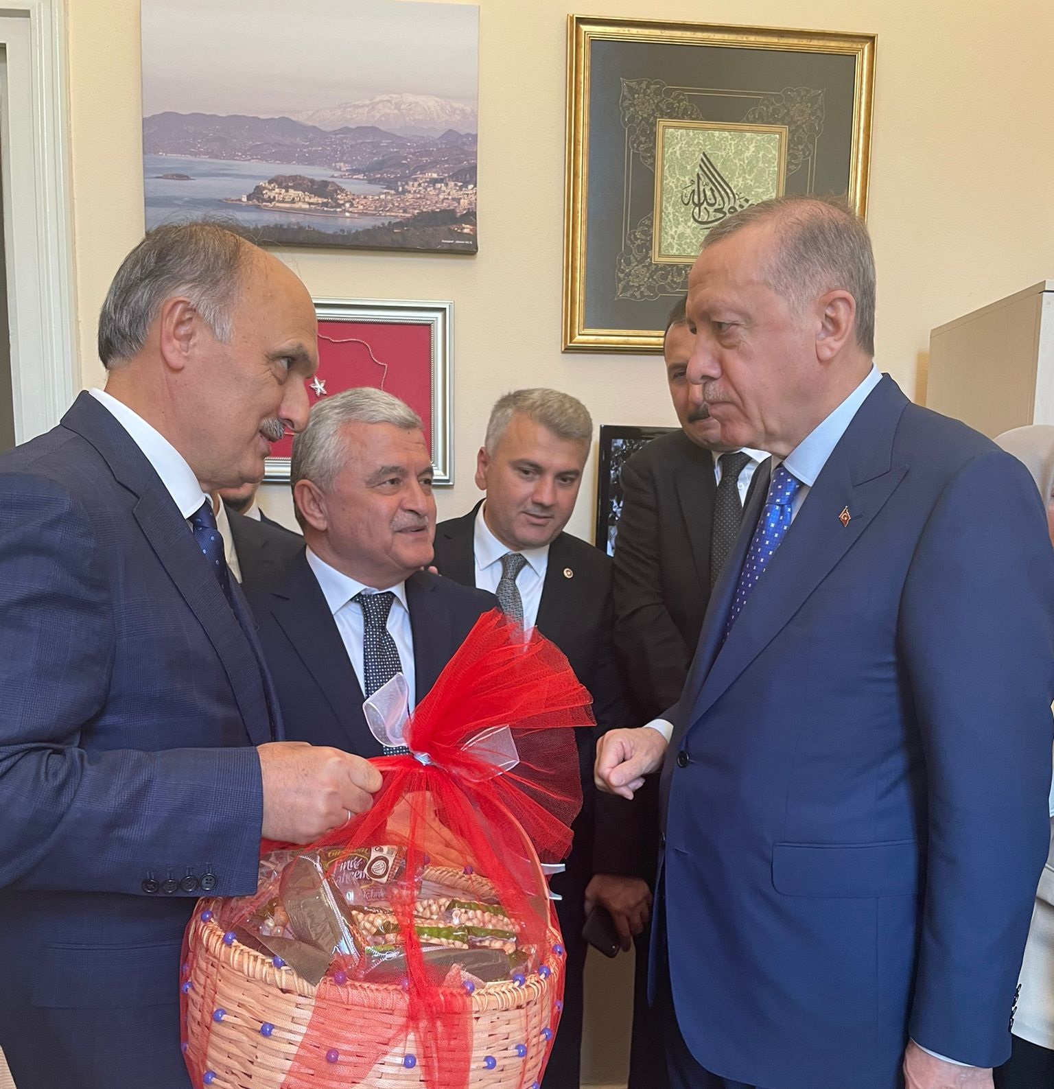 Cumhurbaşkanı Üreticinin Yüzünü Güldürdü