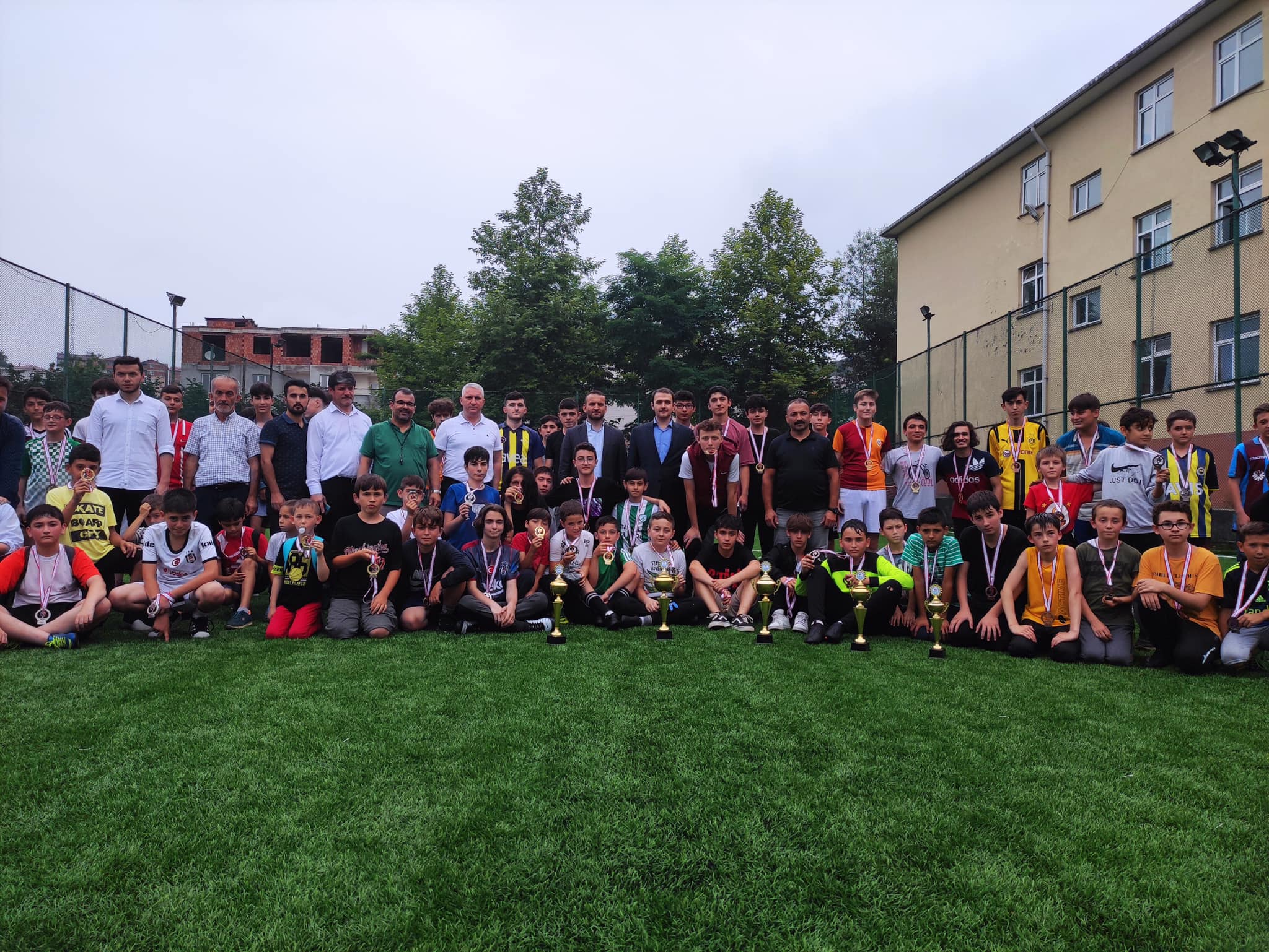 Güce Kur’an Kursları Arası Futbol Turnuvası Yapıldı