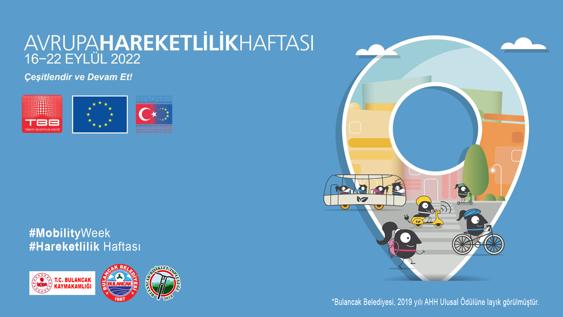 AVRUPA HAREKETLİLİK HAFTASI KUTLANACAK