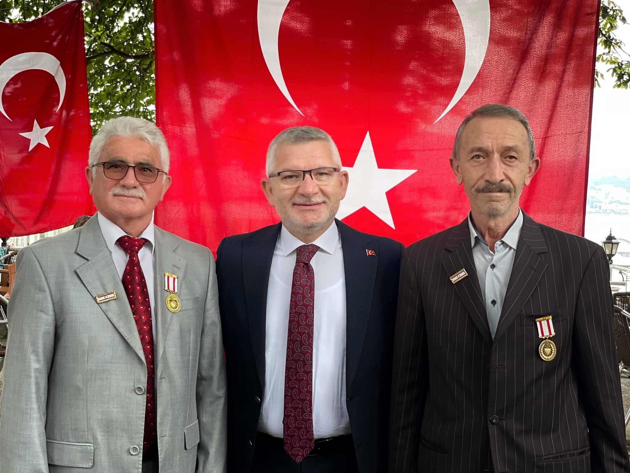 Mv. Aydın, Gaziler Günü dolayısıyla bir mesaj yayımladı.