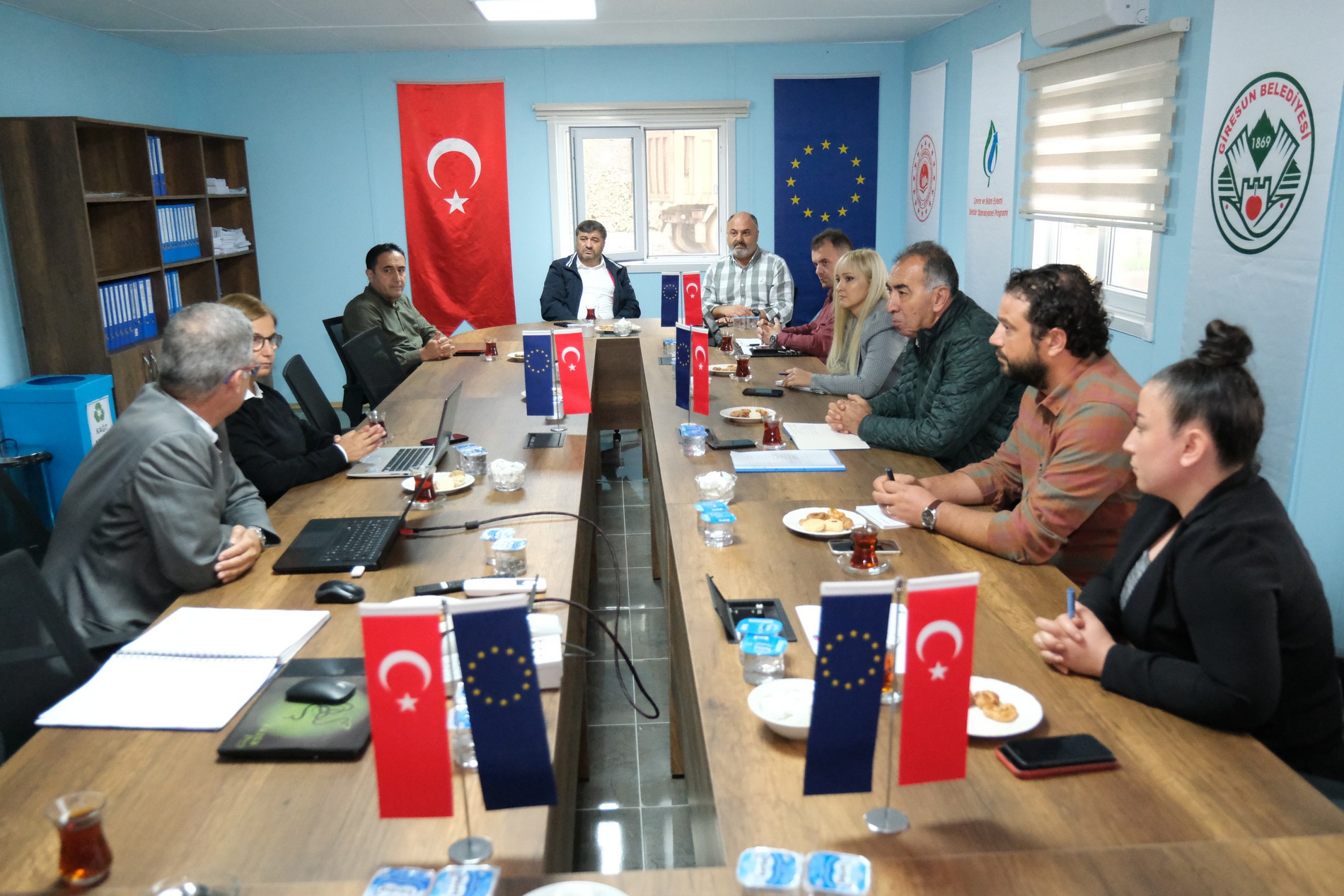 ATIKSU ARITMA TESİSİ YAPIM ÇALIŞMALARI SÜRÜYOR