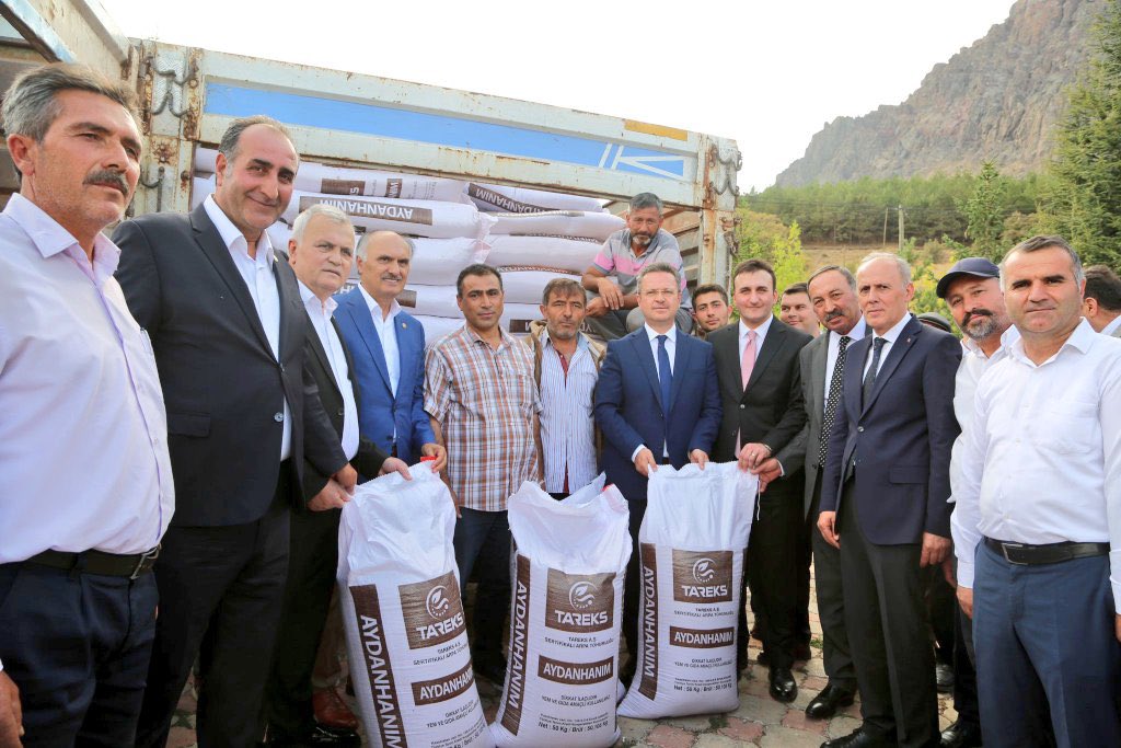 Çiftçilerimize Hibe Sertifikalı Tohum Dağıtımına Başlandı