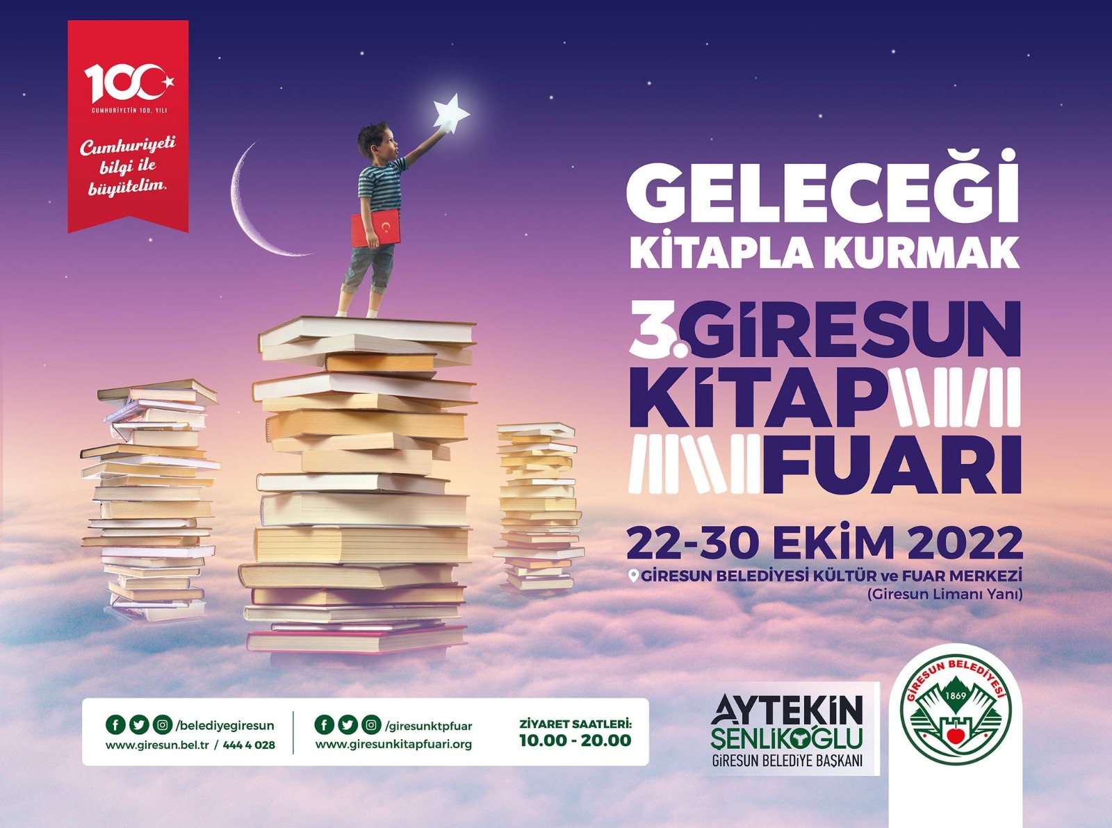 DOĞU KARADENİZ’İN EN BÜYÜK KİTAP FUARI GİRESUN’DA AÇILIYOR
