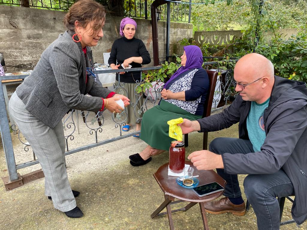 Giresun’da Kokulu Üzüm Pekmezi Yapımı Başladı