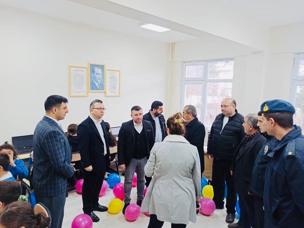  Çamoluk İlçemizde Bilgisayar ve Etüt Sınıfı Açıldı