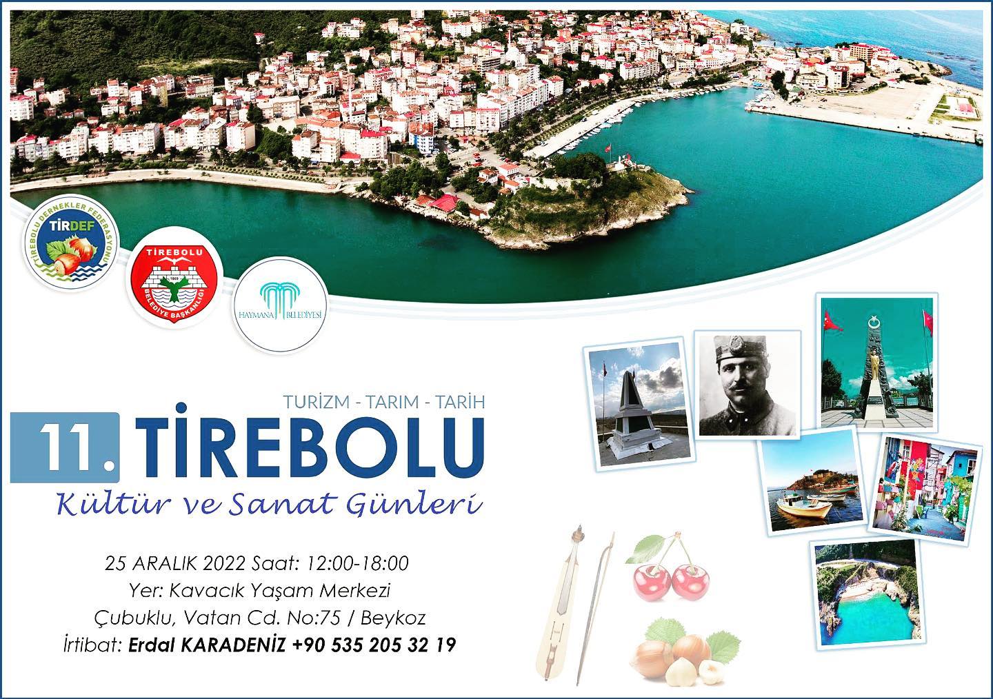 11. Tirebolu Kültür Sanat Günleri Yapılıyor