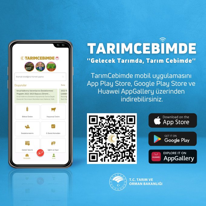 TARIMCEBİMDE UYGULAMASI KULLANIMA SUNULDU