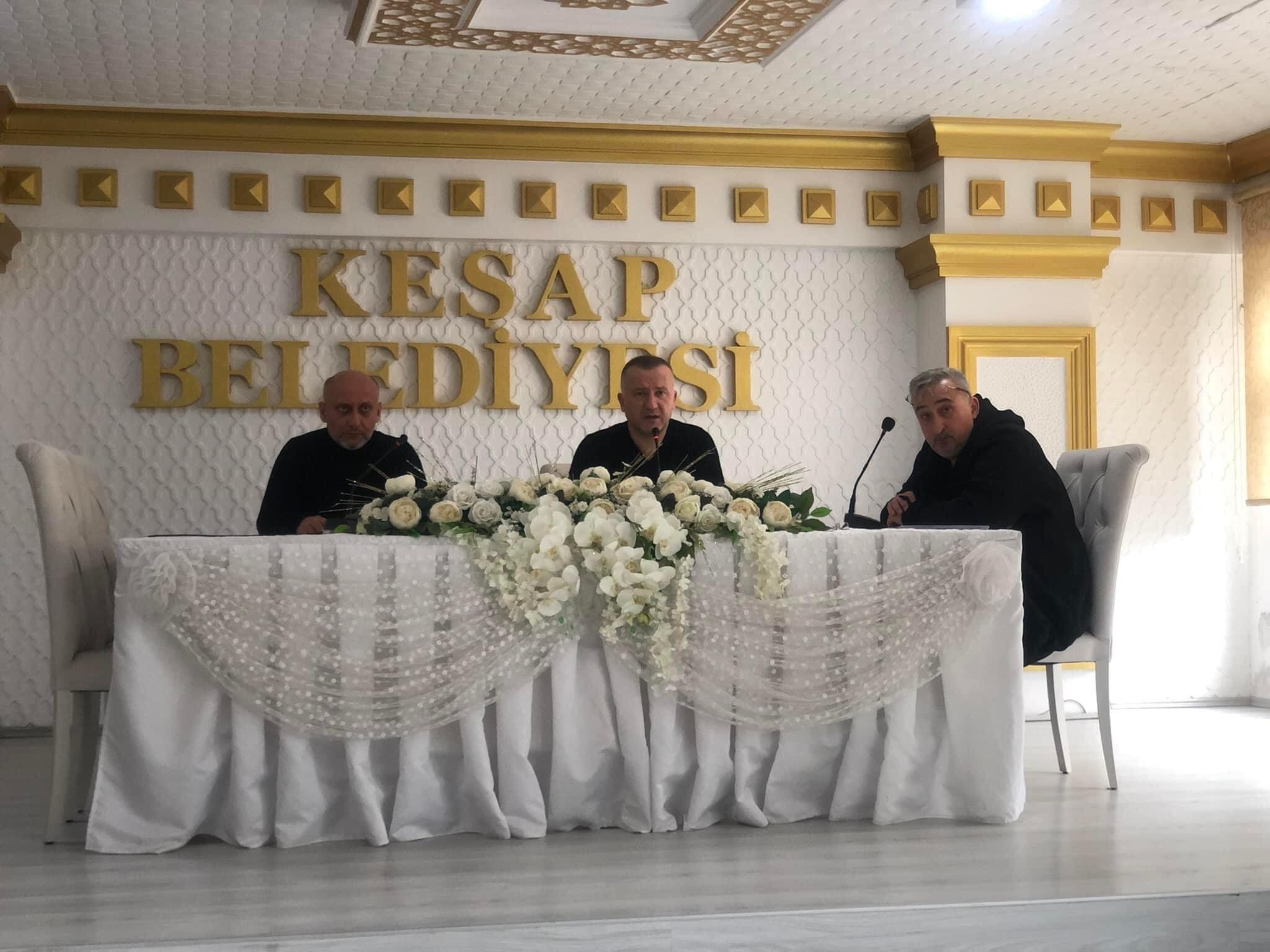KEŞAP BELEDİYESİ OCAK AYI MECLİS TOPLANTISI YAPILDI 