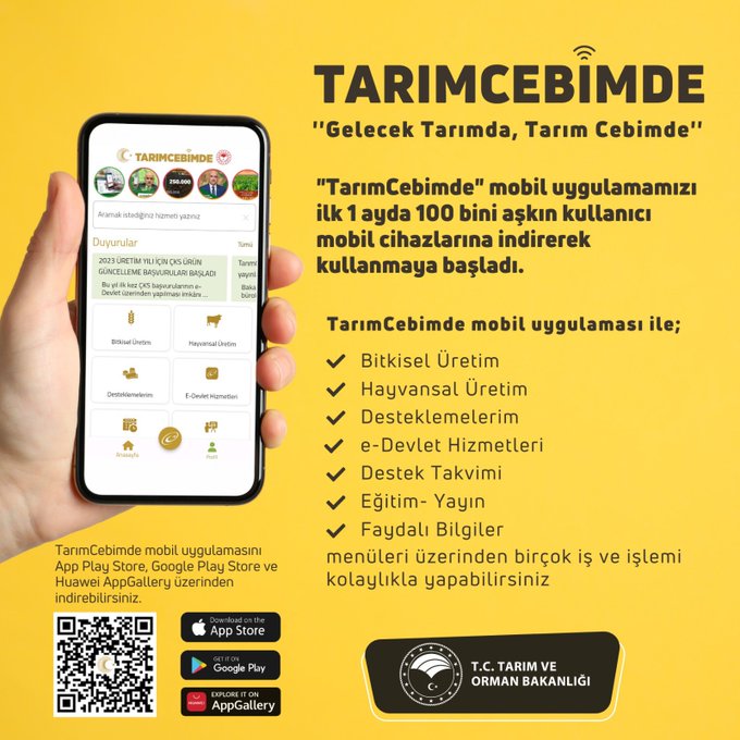 TarımCebimde Mobil Uygulaması Çiftçilerin İşini Kolaylaştırıyor 