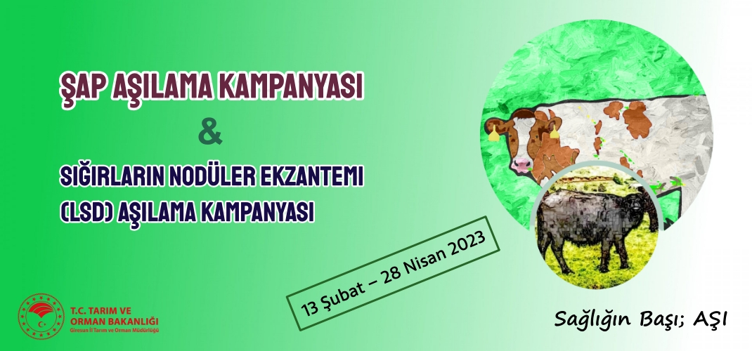 İlkbahar Dönemi Aşılama Kampanyaları Başladı