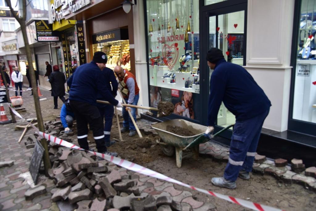 GİRESUN BELEDİYESİ DÖRT KOLDAN ÇALIŞIYOR 