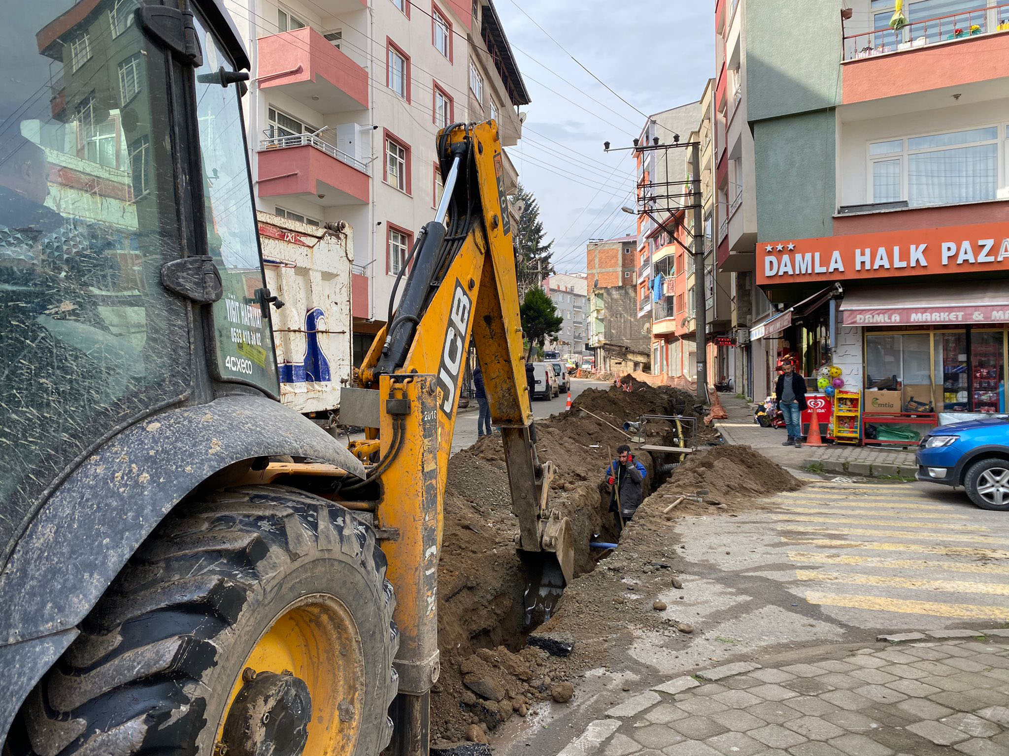 İsmetpaşa Mahallesi’nde Doğalgaz için ilk kazma vuruldu