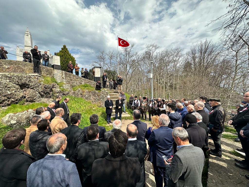 GİRESUN’DA OSMAN AĞA VEFATININ 100. YIL DÖNÜMÜNDE GURURLA ANILDI
