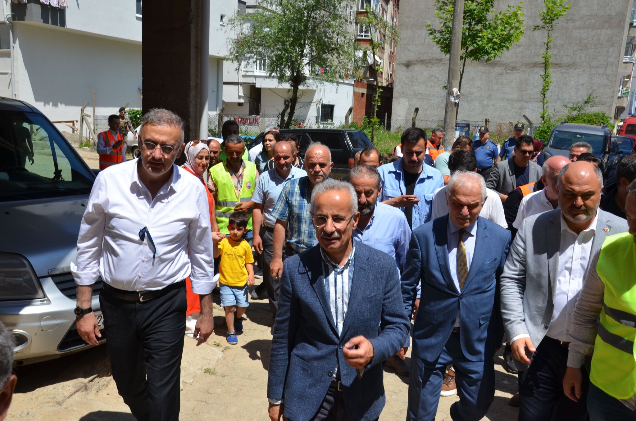 Bakan URALOĞLU Bulancak'ta İncelemelerde bulundu