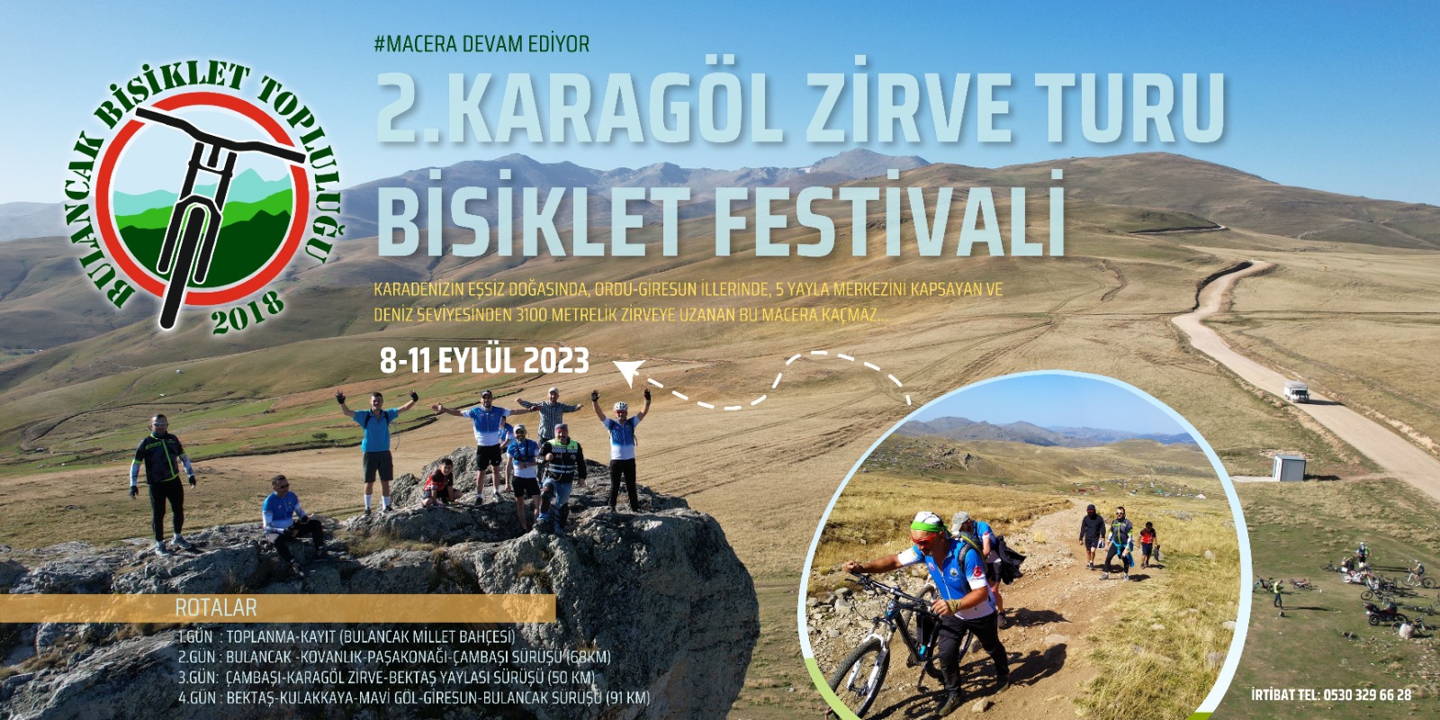 2. KARAGÖL ZİRVE TURU BİSİKLET FESTİVALİ