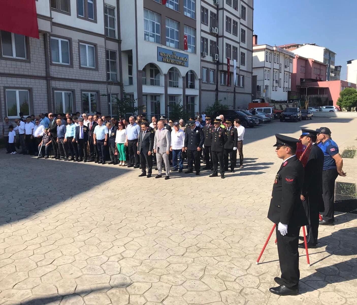  Keşap'da 30 Ağustos Zafer Bayramı kutlandı.