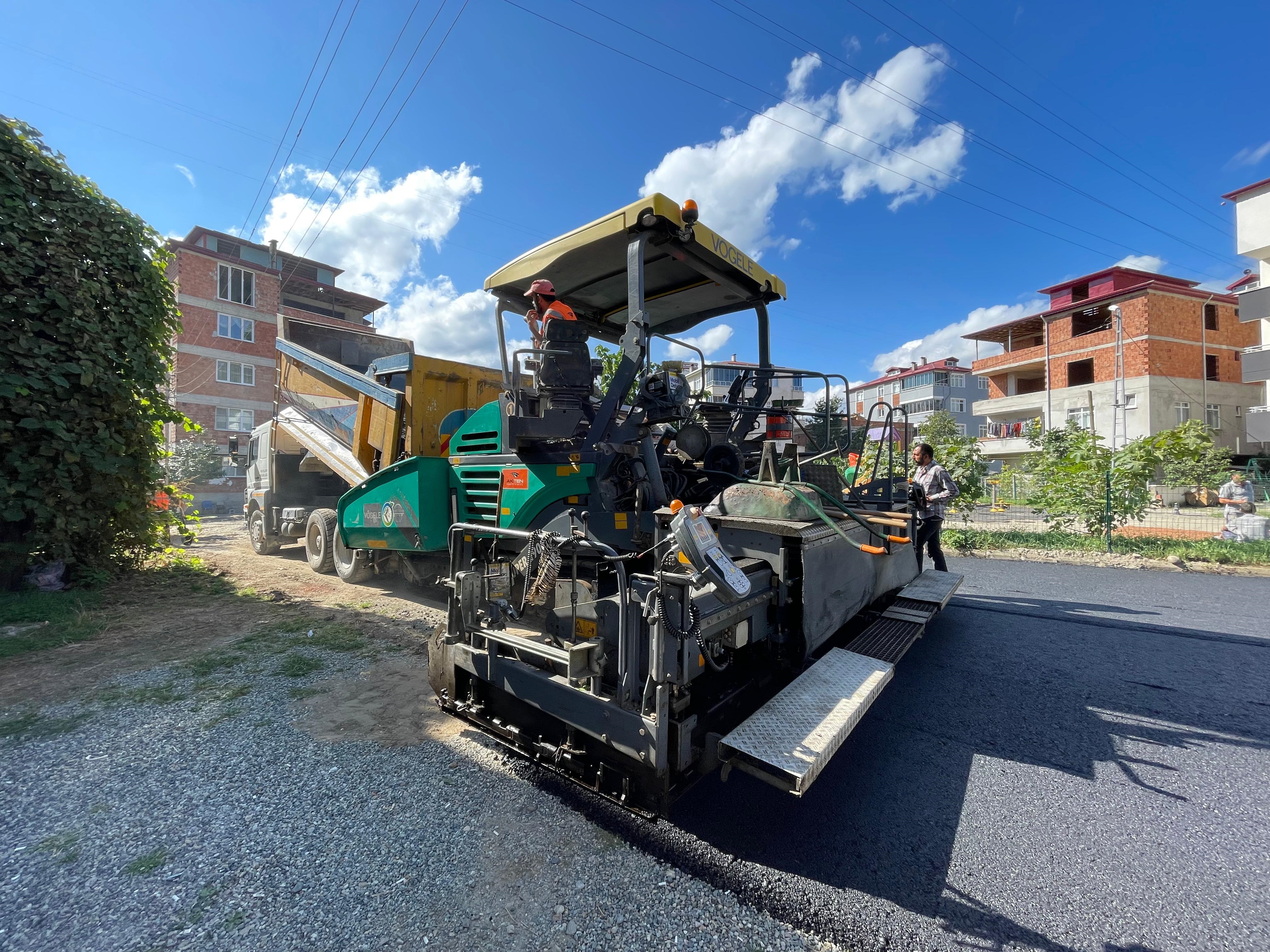Bulancak Belediyesinden asfalt hamlesi
