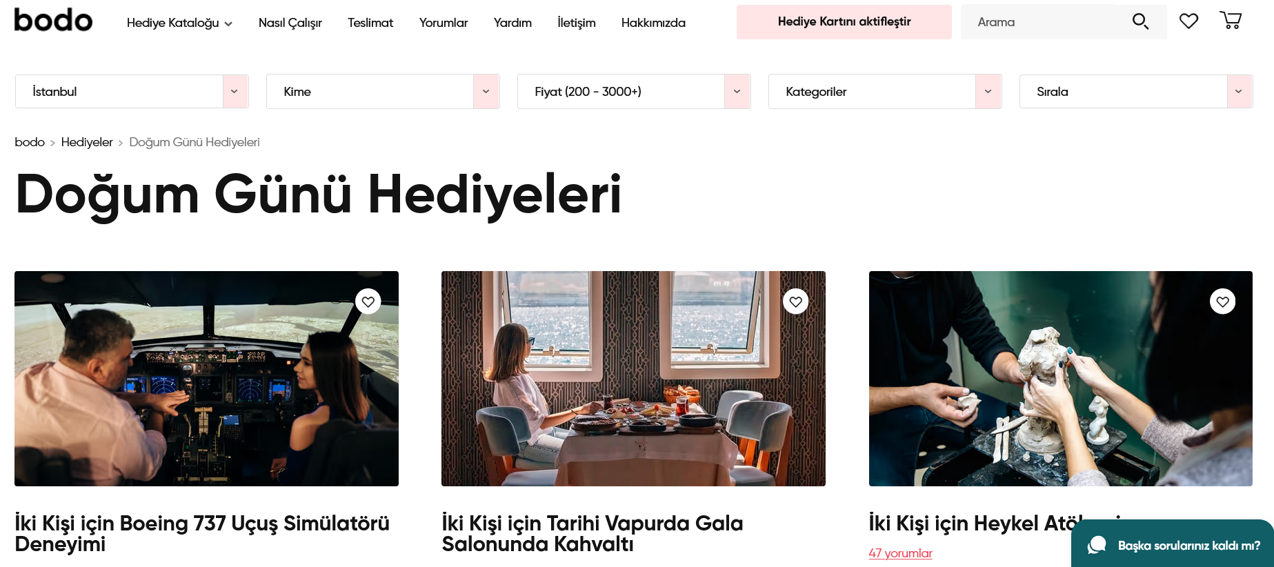 Şık Tasarımlı Hediye Kutuları