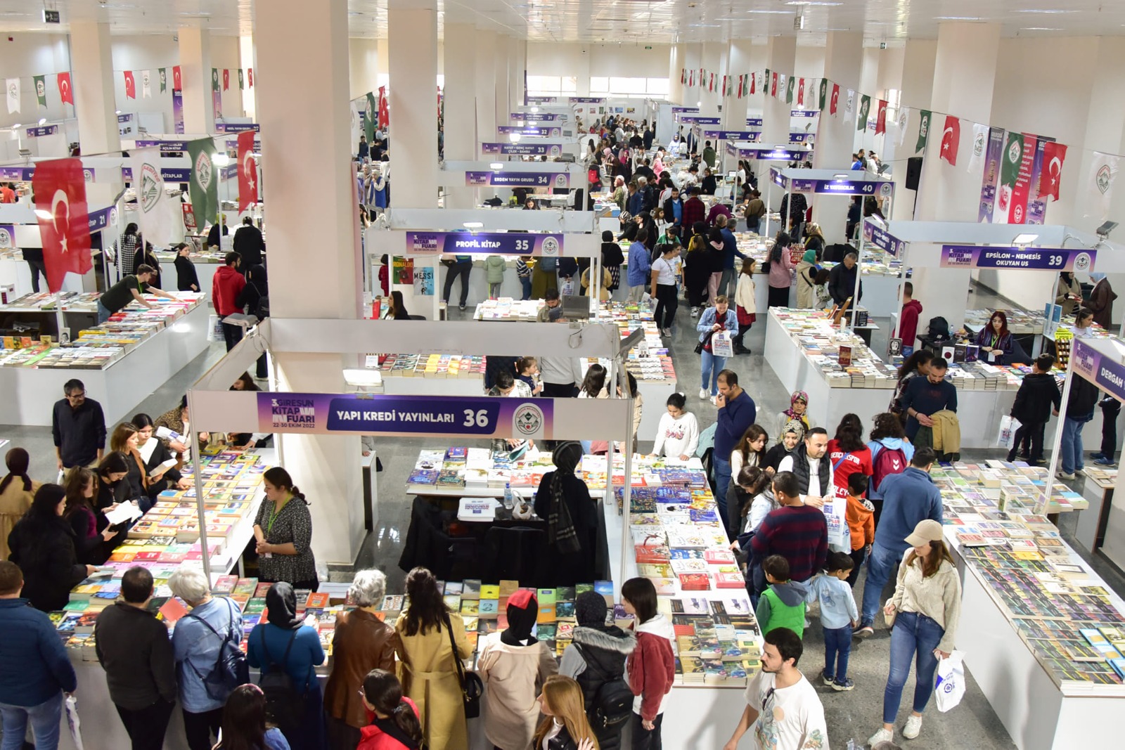 DOĞU KARADENİZ’İN EN BÜYÜK KİTAP FUARI 8 ARALIK’TA BAŞLIYOR