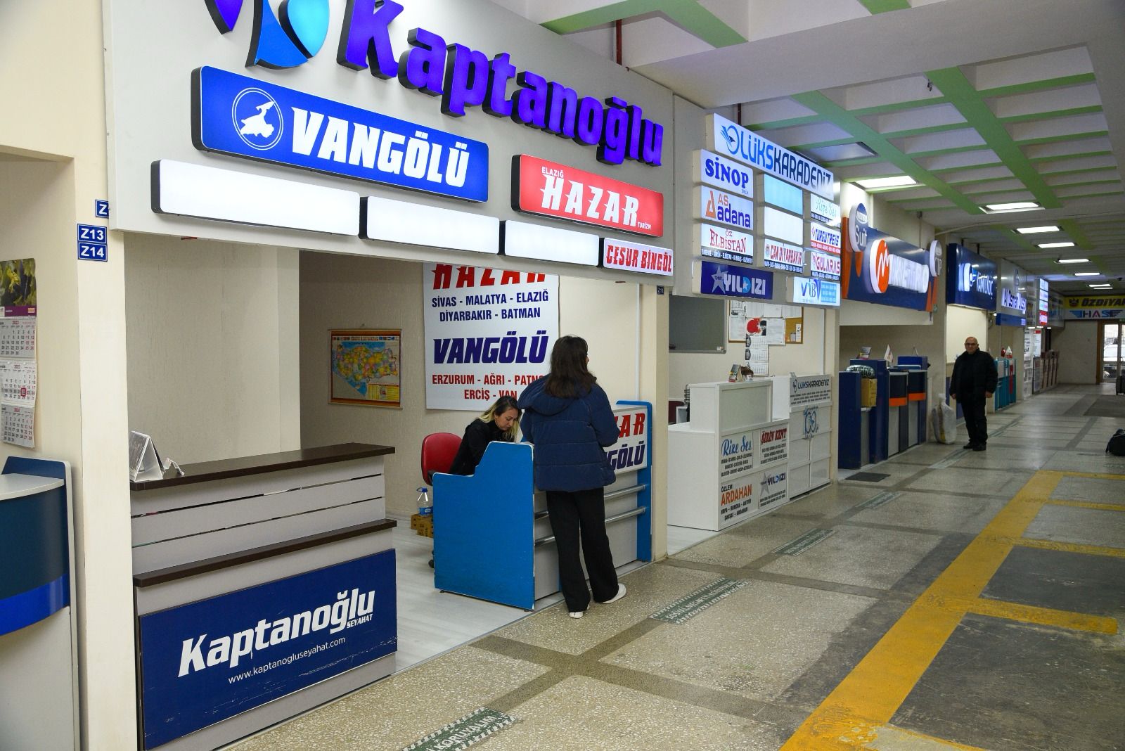 OTOBÜS TERMİNALİ YİNE YOĞUN BİR YILI GERİDE BIRAKTI