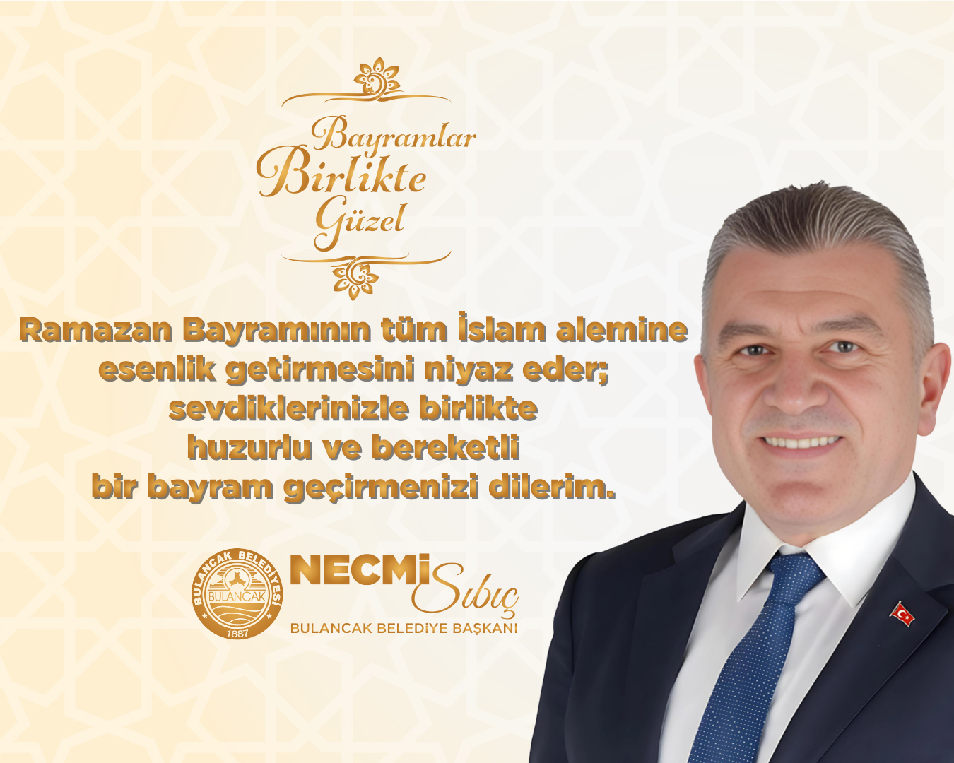 Ramazan Bayramımız huzur ve bereketimiz olsun