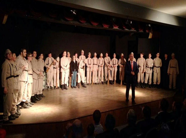 Anadolu İmam Hatip Lisesinin Sergilediği 57. Alay Tiyatro Oyununa