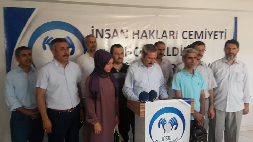 İnsan Hakları Cemiyeti(İHC) Genel Merkezinde 15 Temmuz direnişi ile ilgili basın açıklaması