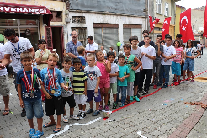 Çocuk Olimpiyatlarında Tirebolu