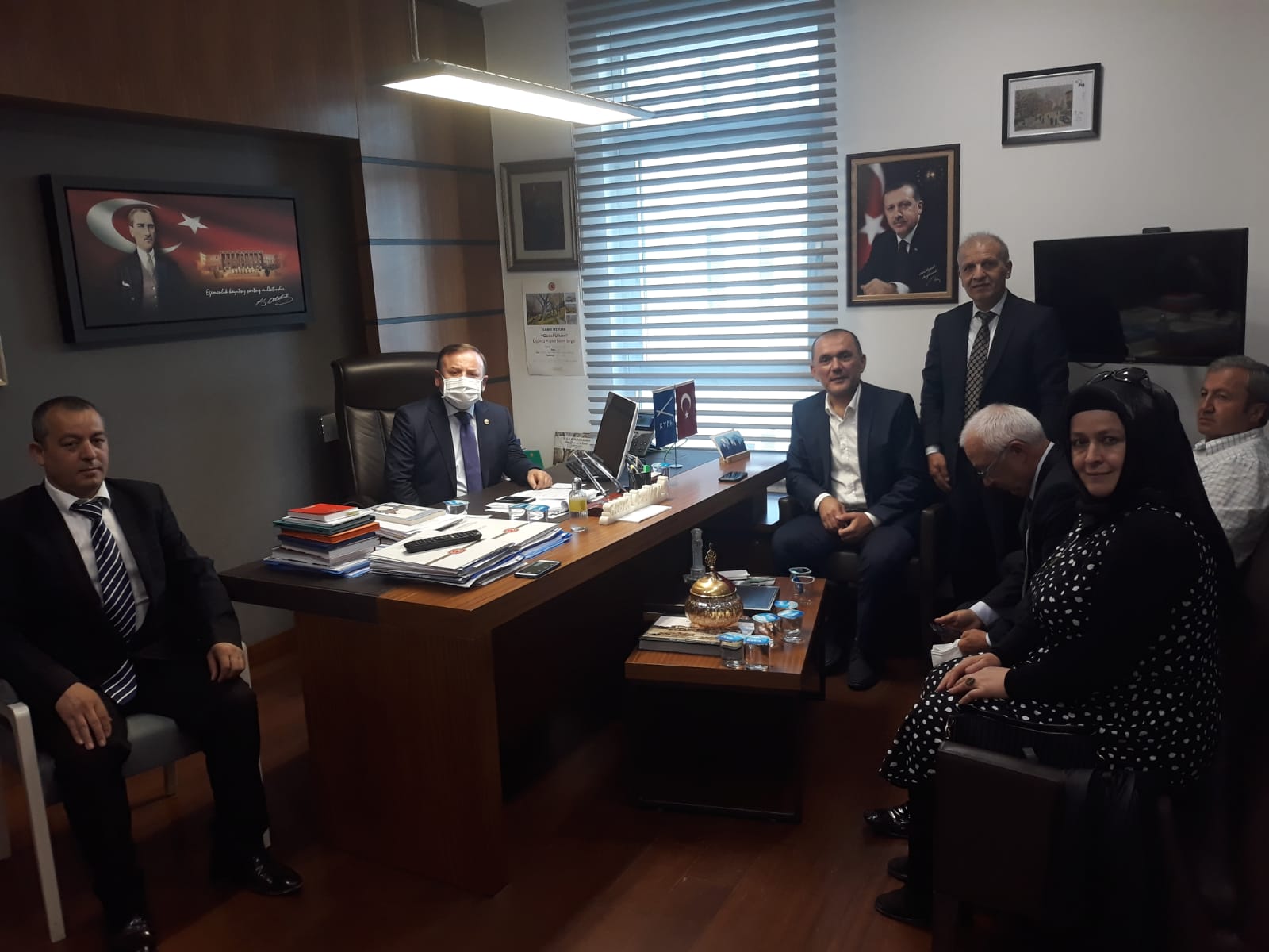 TİRDEF Yönetimi Ankara’da TBMM ve Haymana’da bir dizi ziyarette
