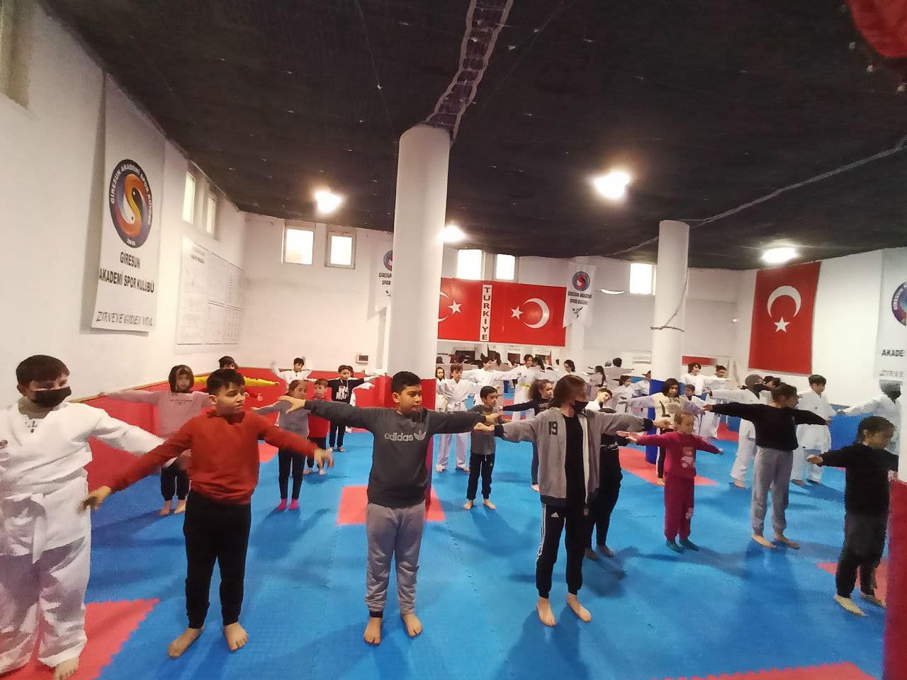 TÜGVA Bulancak Karate sporcuları ilk sınavına
