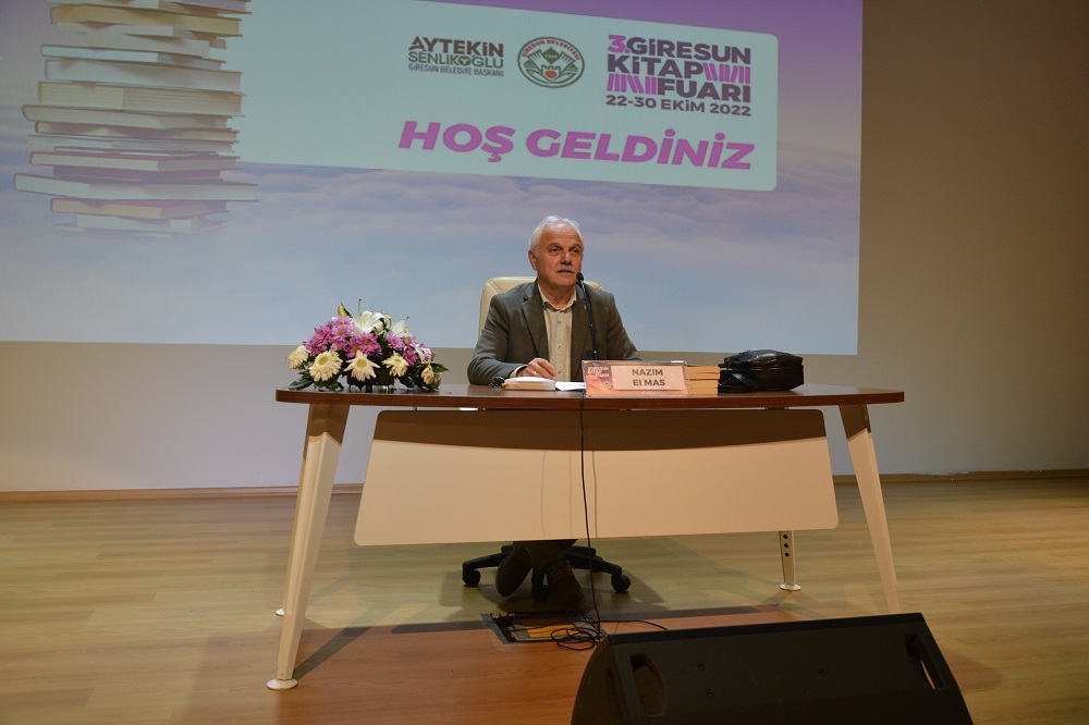Prof. Dr. Nazım Elmas, Kitap Fuarı’na