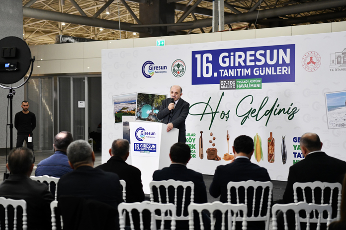 16. Giresun Tanıtım Günleri Yeşilköy Atatürk Havalimanında Başladı