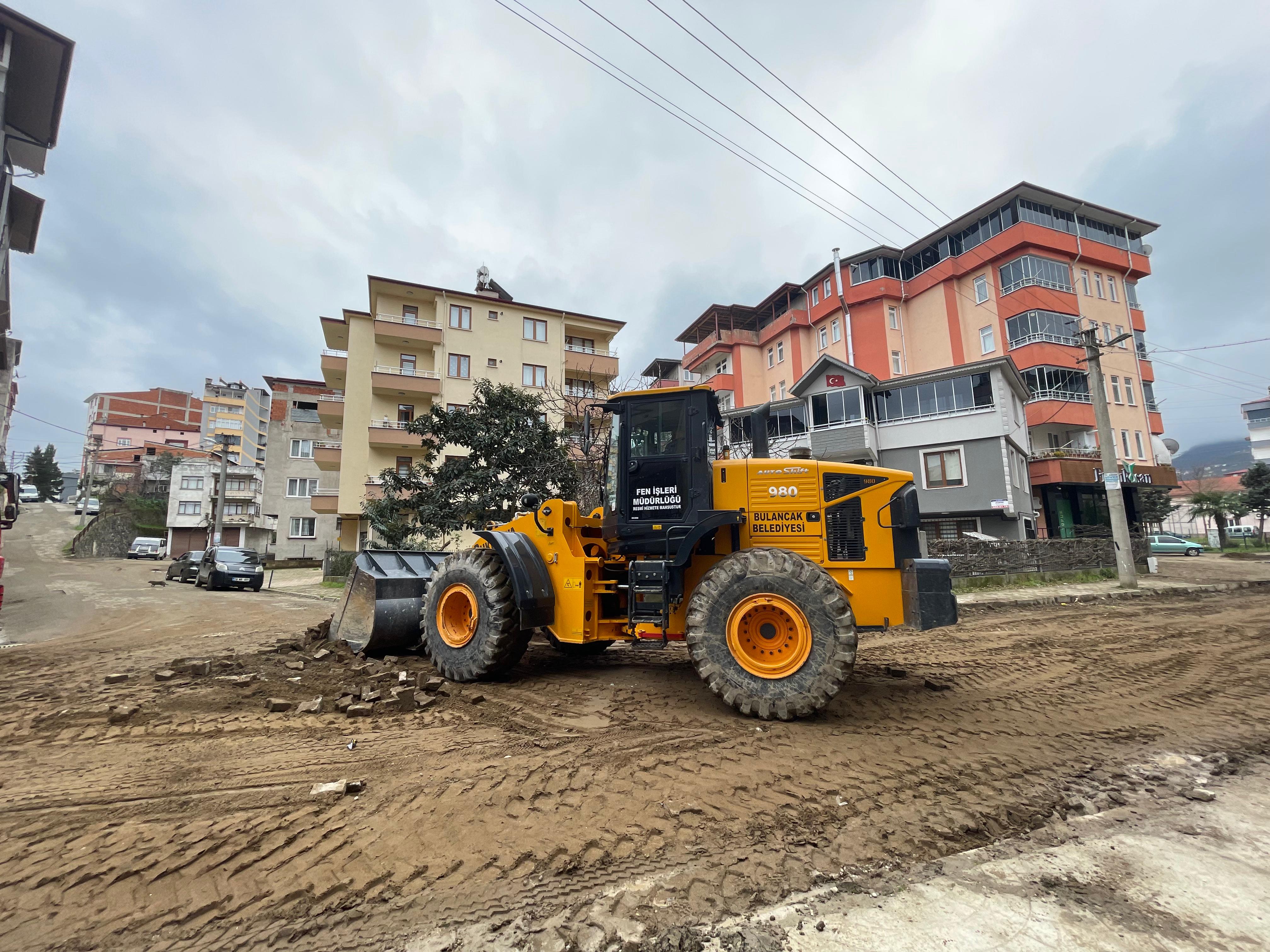 Bulancak Belediyesi’nde çalışmalar son hız devam