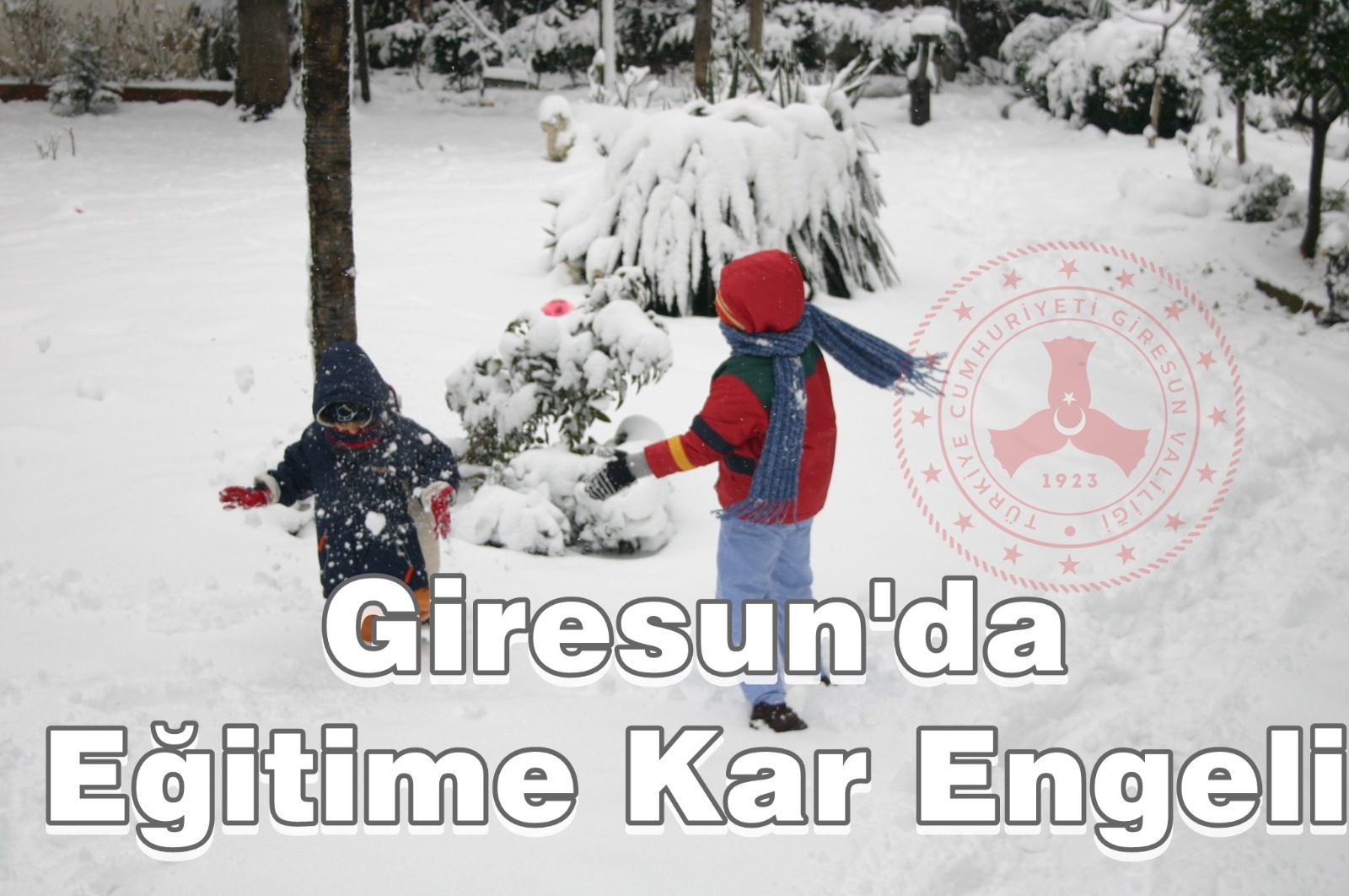 Giresun’da Kar Yağışı Nedeniyle Eğitime Ara Verilen İlçeler ve Okullar Açıklandı