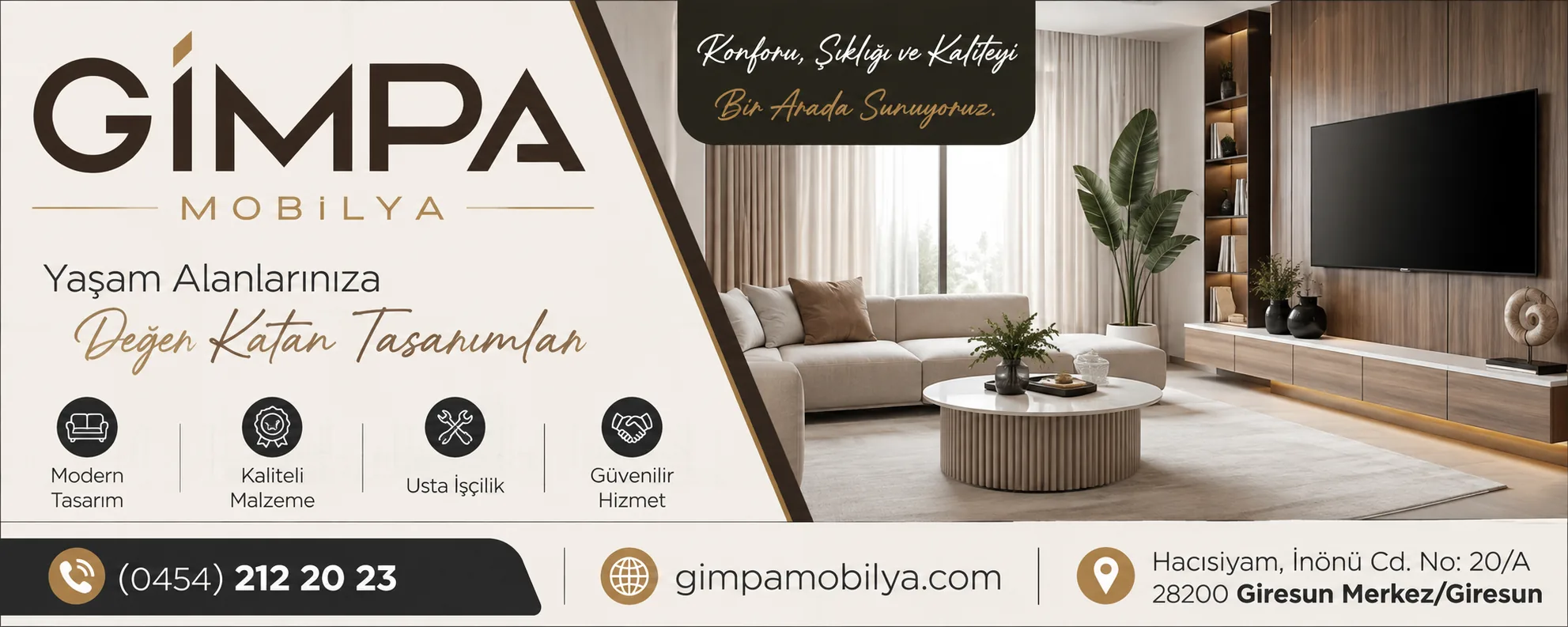 GIMPA Mobilya - Icerik Arasi