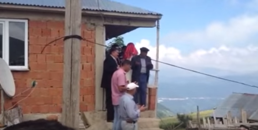 Aydındere Beldesi' nde Gelin uğurlama....