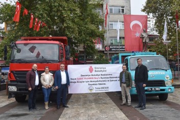 GÖRELE BELEDİYESİNE İKİ HİBE