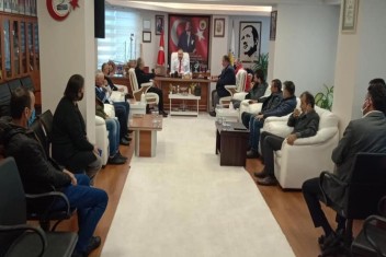Başkan Emür, Muhtarlarla Bir Araya