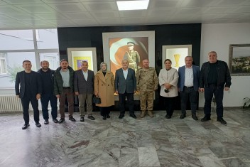 AK PARTİ İL YÖNETİMİ’NİN KURUMLARA ZİYARETLERİ DEVAM