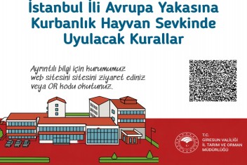 İstanbul İli Avrupa Yakasına Kurbanlık Hayvan