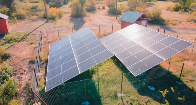 ŞEBİNKARAHİSAR ÇAMLIBEL KÖYÜNE ENERJİ VE TASARRUF GETİREN