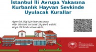 İstanbul İli Avrupa Yakasına Kurbanlık Hayvan